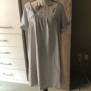 Striped swing dress